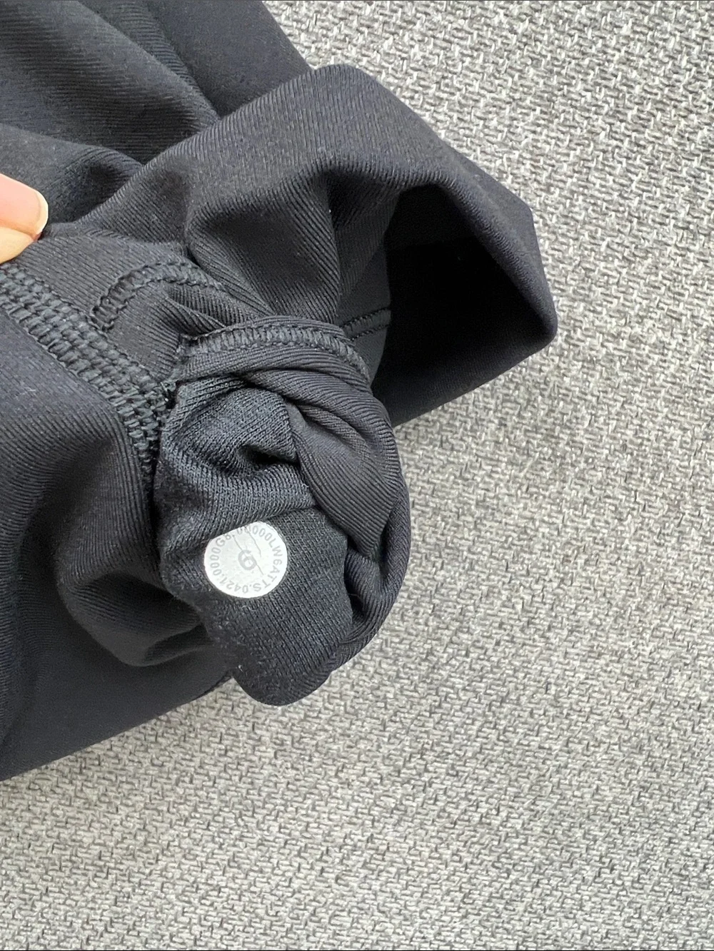 lululemon athletica Black High-Rise Capri Leggings
